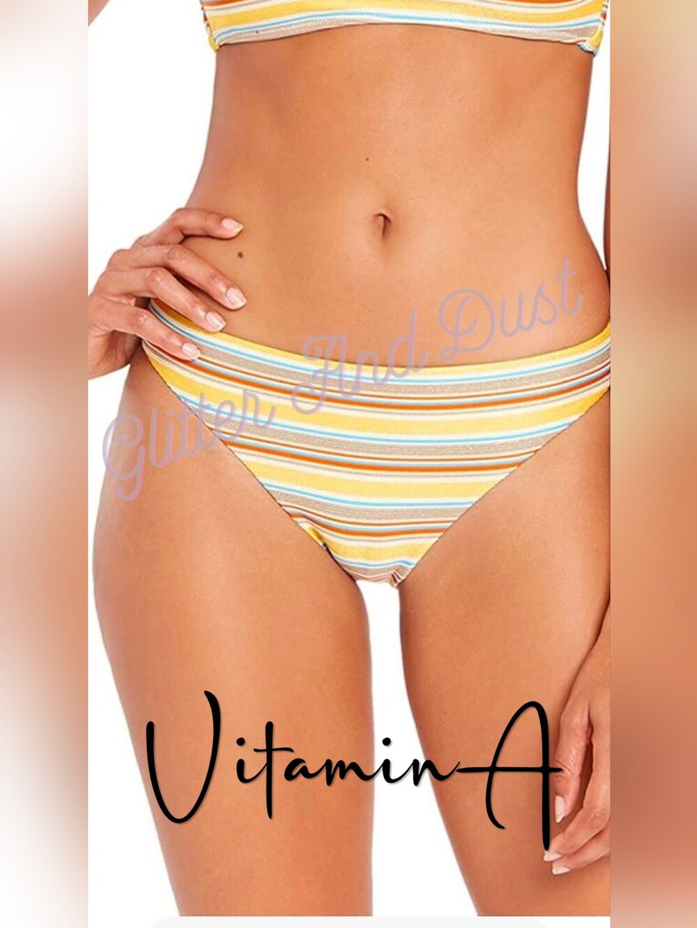 Vitamin A Midori Hipster Bikini Bottoms